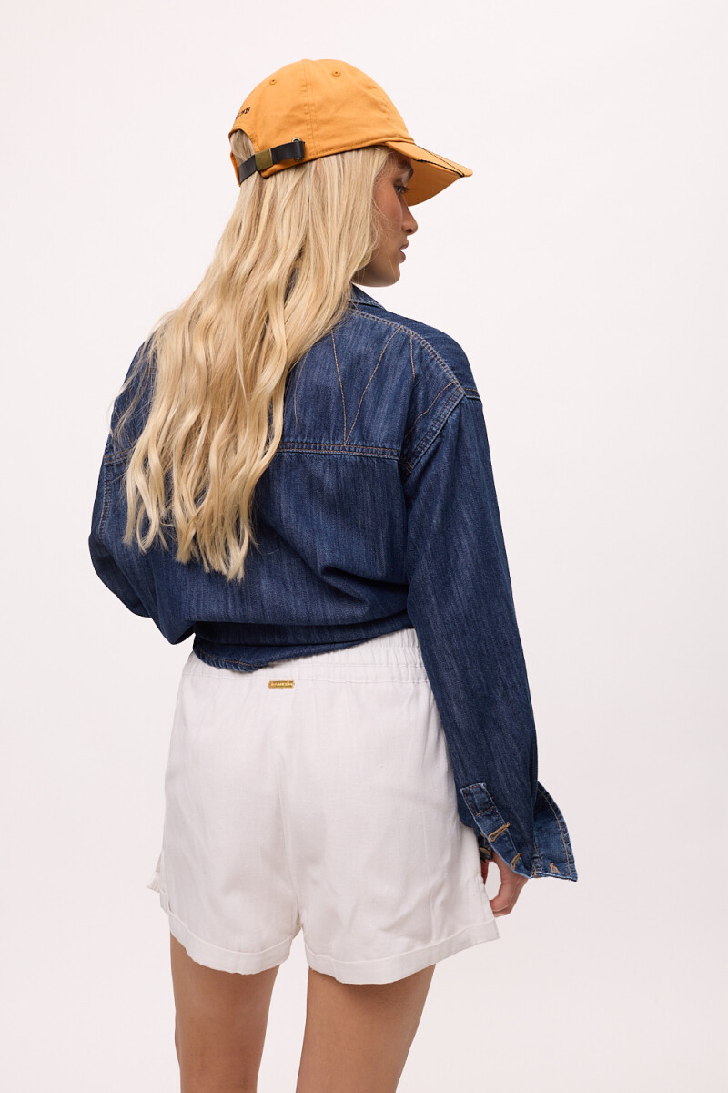Short Libra Blanco