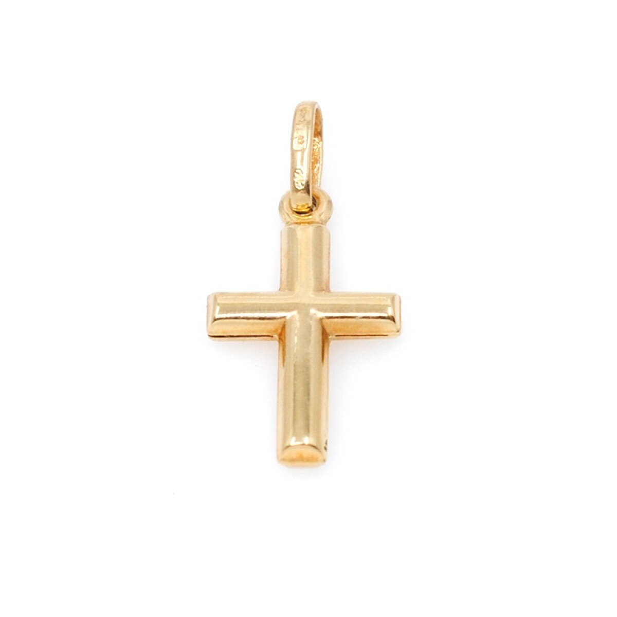 Cruz pequeña en oro 18k 