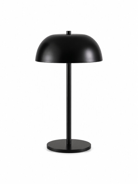LAMPARA DE MESA ANTIGUA NEGRO