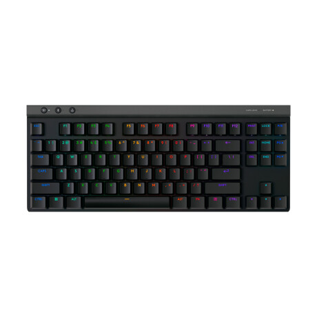 Teclado Gamer Logitech G515 Lightspeed TKL Retroiluminado en ingles Black