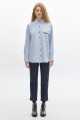 Camisa Noble Oxford Celeste