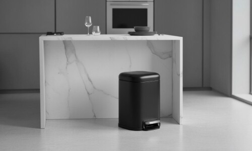 Cubo de basura 983.00.003 negro mate Cubo De Basura 983.00.003 Negro Mate