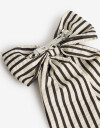 Hebillas Francesas Moño Moño Textil Estampado. - Estampado Rayas