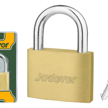 Candado Latonado Dorado 60mm Jadever Candado Latonado Dorado 60mm Jadever