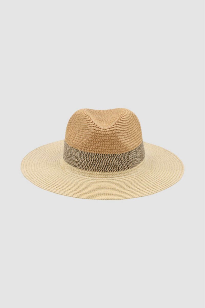 Sombrero lirio - Tostado 