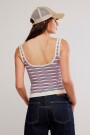 MUSCULOSA SIMPLY SOFT RAYAS Azul