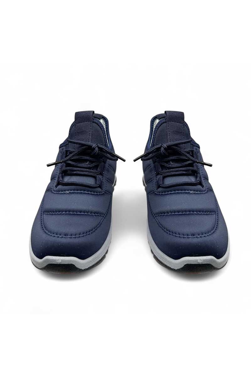 CALZADO DEPORTIVO FORRADO CON CORDONES Azul