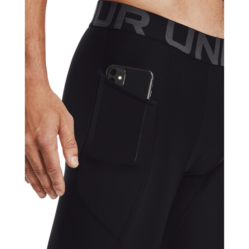 UA HG Armour Leggings-WHT BLK-001