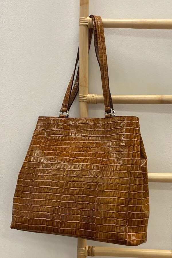 Cartera Regina Crocco Brandy