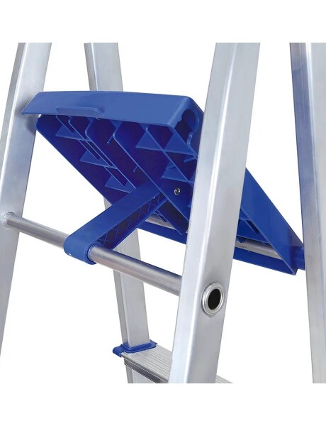 Escalera plegable 5 escalones en aluminio Mor Escalera plegable 5 escalones en aluminio Mor