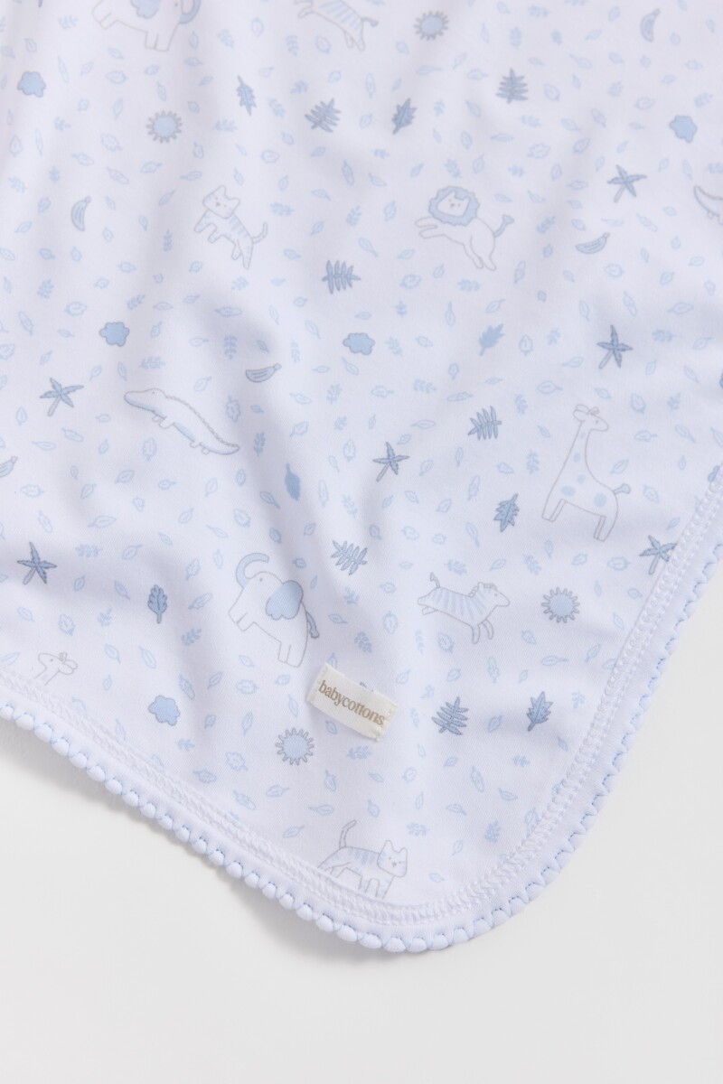 MANTA CHICA LITTLE ANIMALS Estampado
