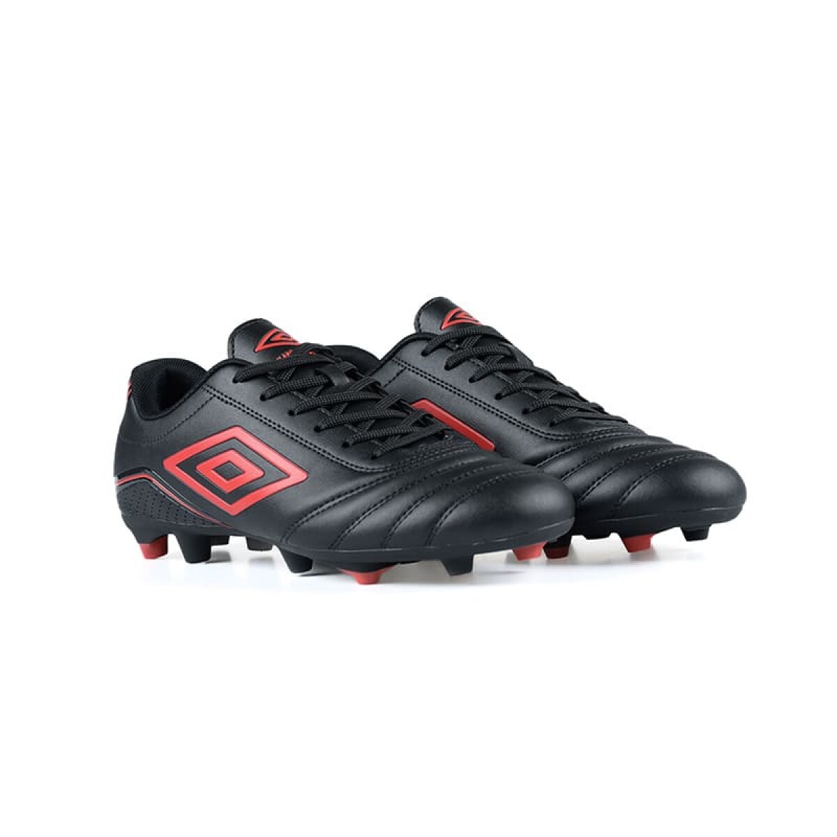 Championes Umbro de Fútbol Classico III de Hombre - 20106073 - Negro-rojo 