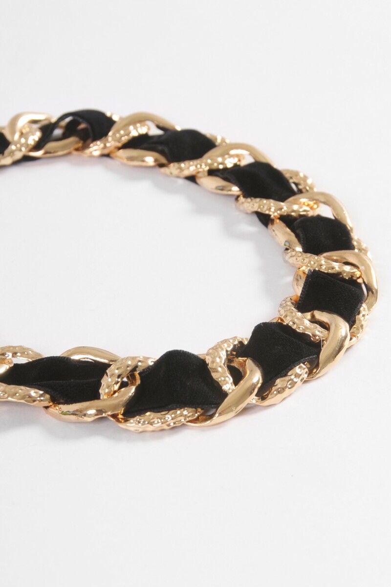 Collar gargantilla cadena dorado