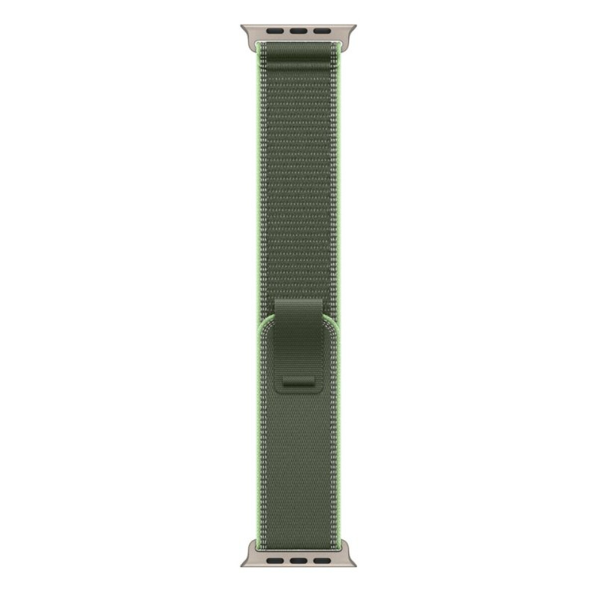 Malla Apple Watch 49mm Trail Loop Green/Neon Nat Ti M/L MFT54AM/A 