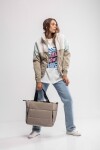 Cartera Teresa Gris