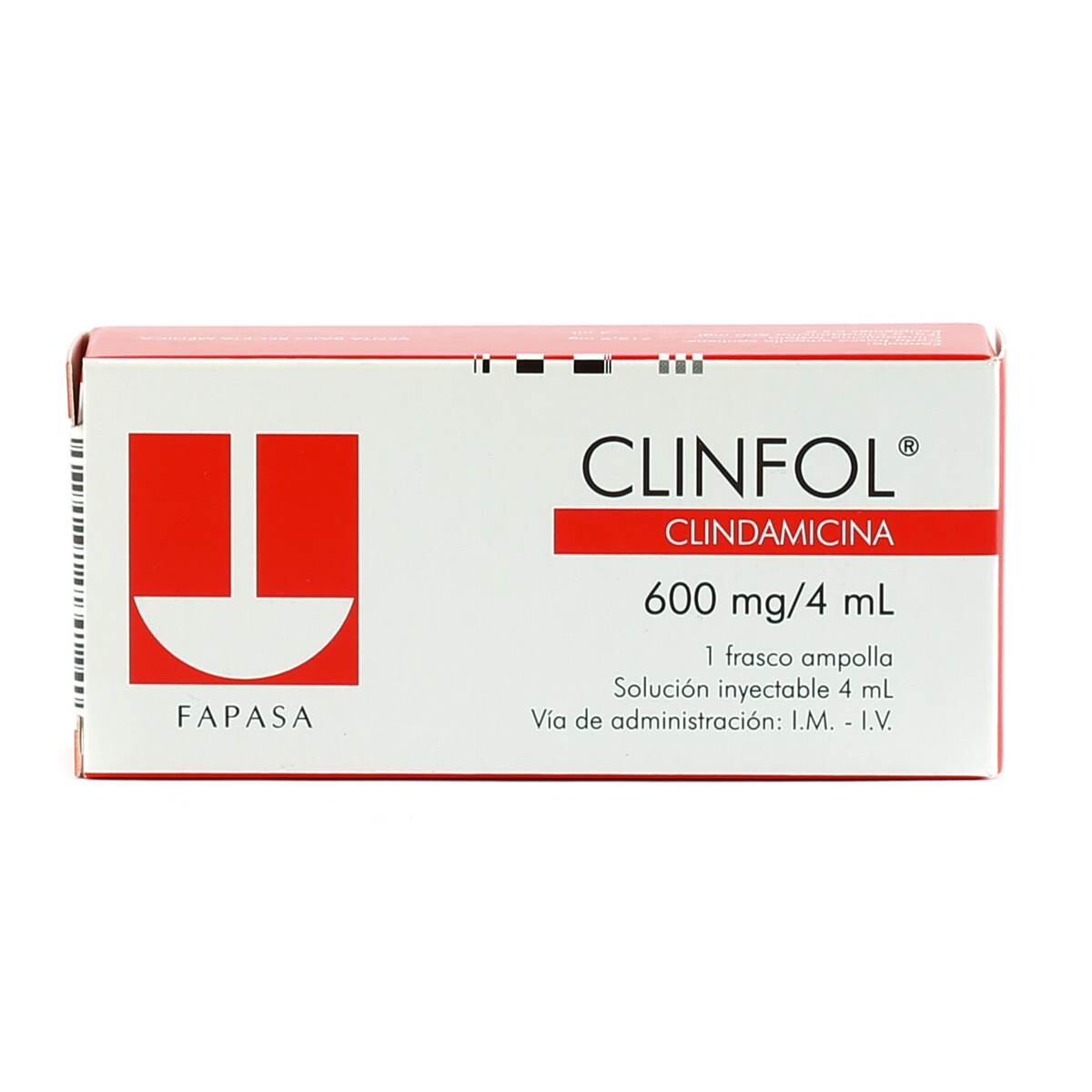 CLINFOL I.M. I.V. 600 MG. FCO. AMP. X 4 