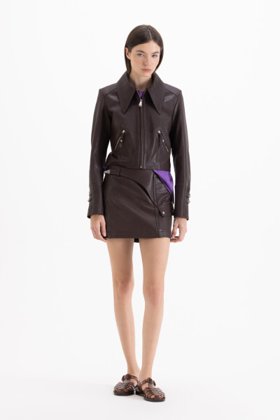 CHAQUETA WESTERN Chocolate