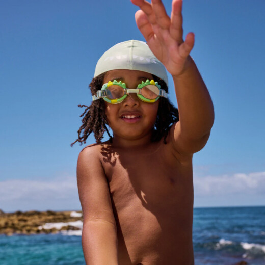 Gorra De Natación Sunny Life Monty The Monster - Niño Gorra De Natación Sunny Life Monty The Monster - Niño
