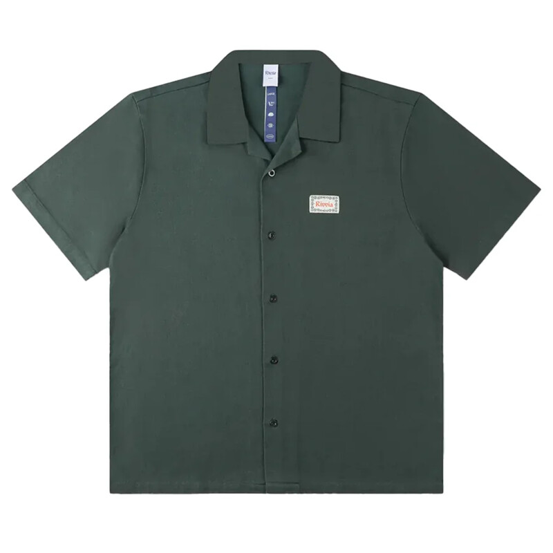 Camisa Rivvia Wallflower Patch - Verde Camisa Rivvia Wallflower Patch - Verde