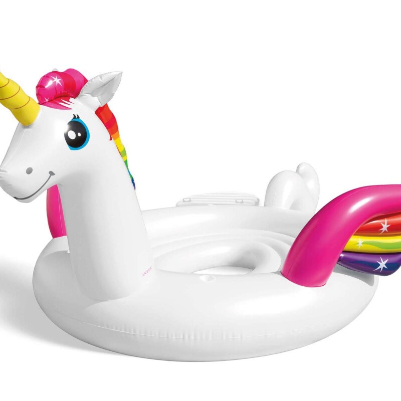 INTEX MEGA FIESTA FLOTANTE UNICORNIO PARA 4 PERSONAS 429 X 302 X 152 CMS Intex Mega Fiesta Flotante Unicornio Para 4 Personas 429 X 302 X 152 Cms