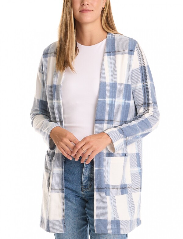 Cardigan Cozy AZUL/MULTI