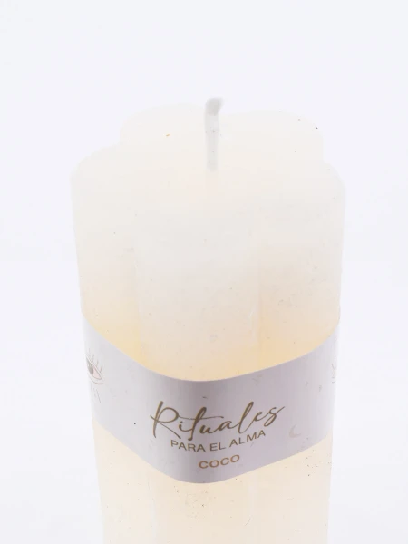 VELA FLOR COCO BEIGE