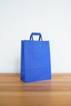 Bolsa lisa acuario 22x10x30 cm AZUL