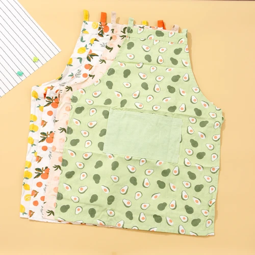 Delantal Con Estampado De Frutas Delantal Con Estampado De Frutas