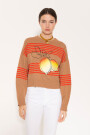 SWEATER CITRON Camel