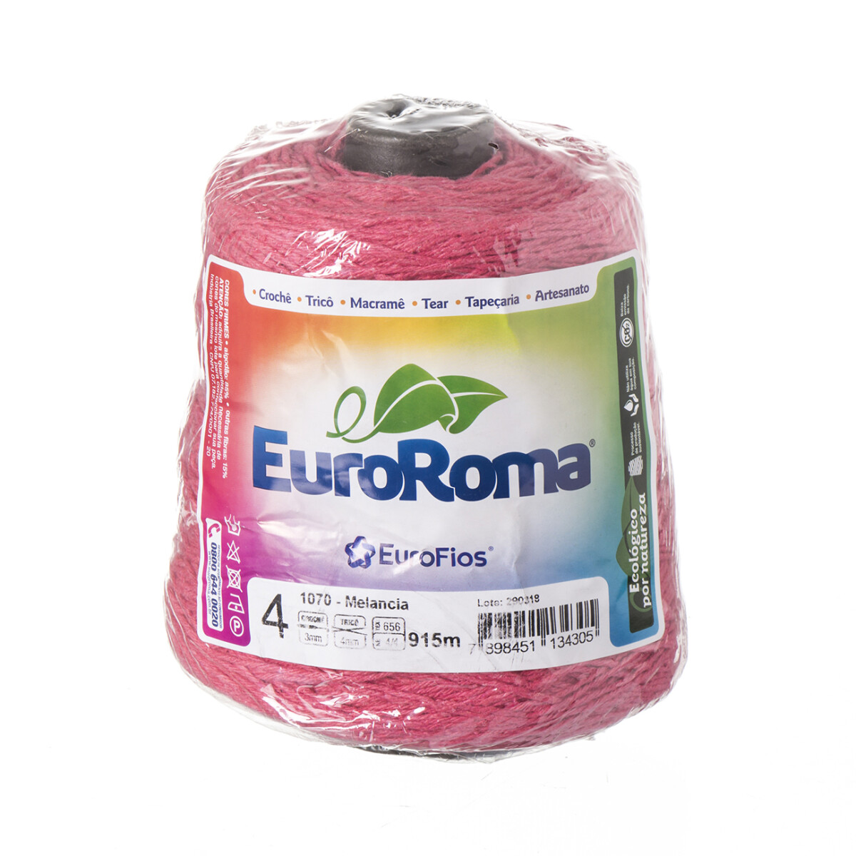 Euroroma algodón Colorido manualidades - melancia 