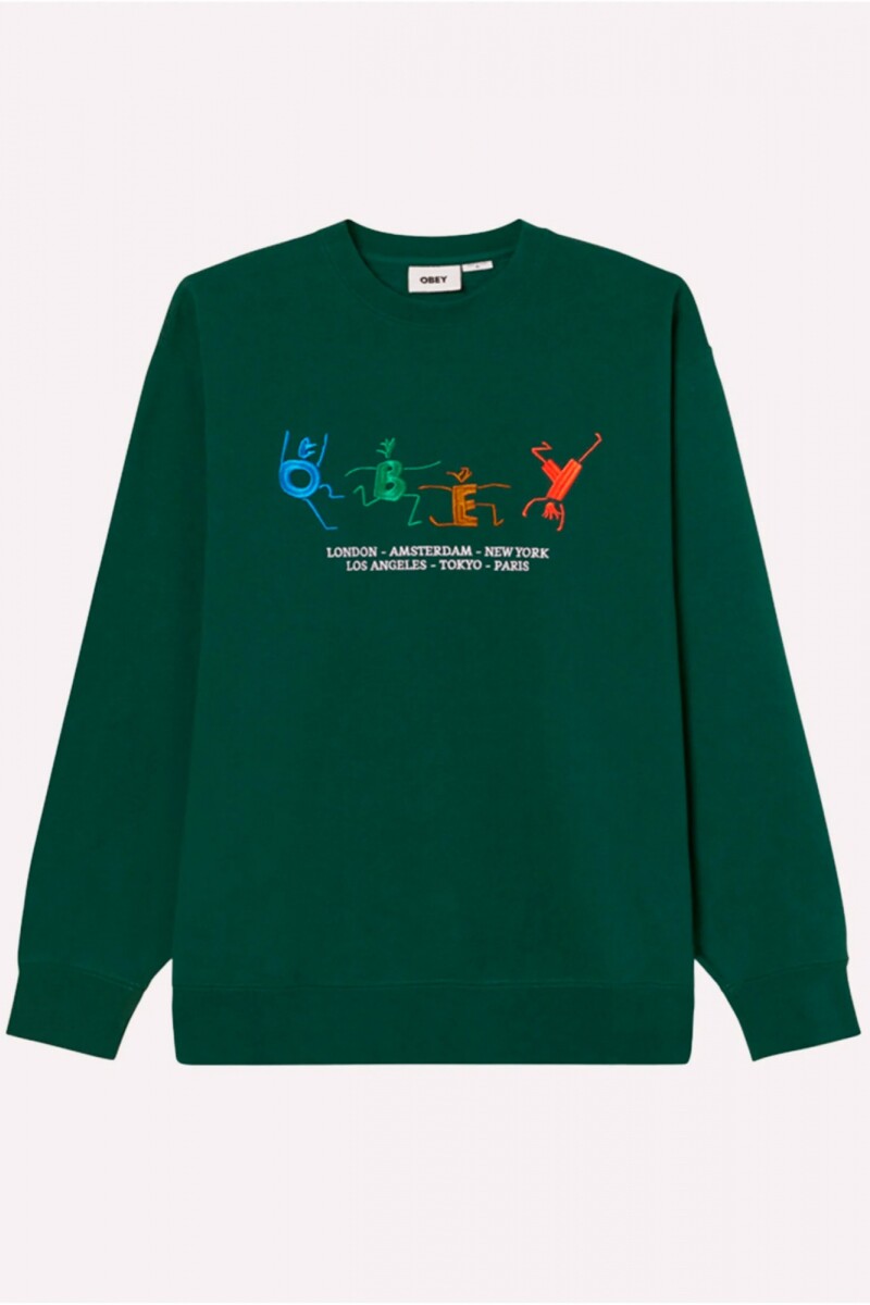OBEY PEOPLE CREW Verde