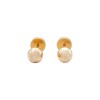 Abridores Bolitas-Oro Bajo-Sin Piedra-AB8046 Sinpiedra