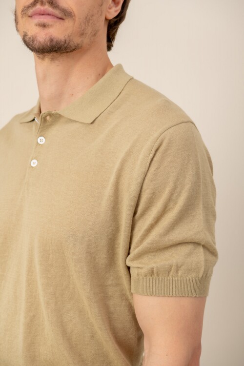 Remera lino Cuck Kaki