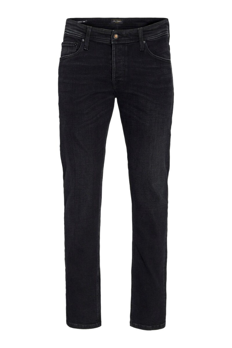 Jeans Tapered Fit "mike" Black Denim