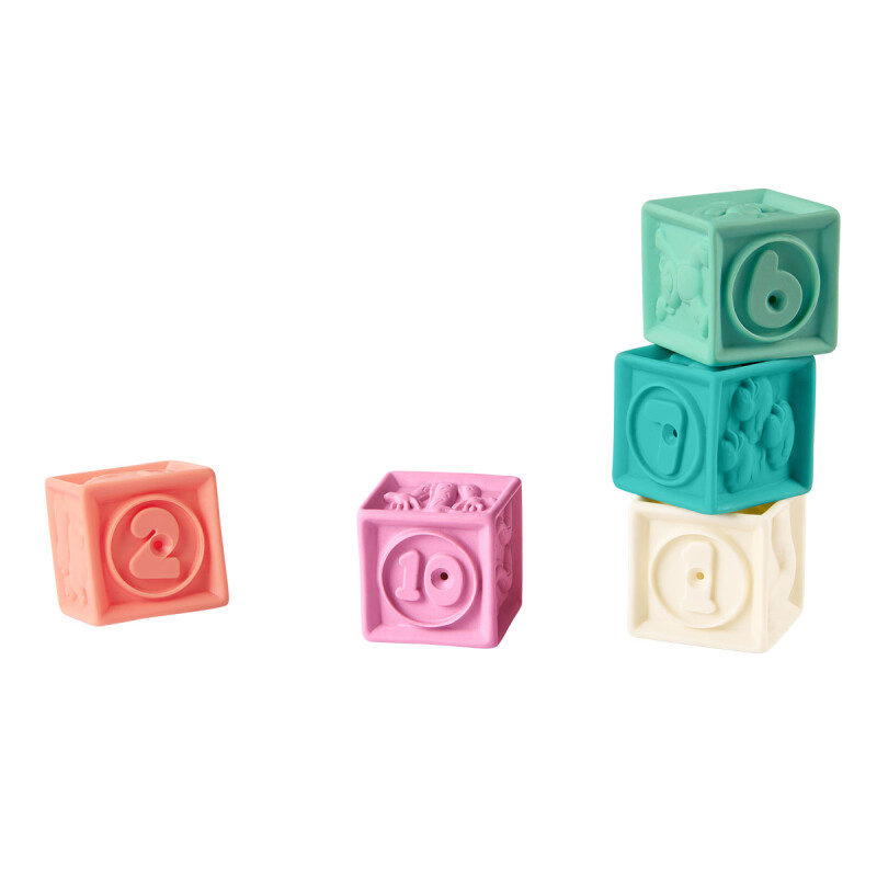 Juguetes blandos apilables silicona B. Toys Juguetes blandos apilables silicona B. Toys