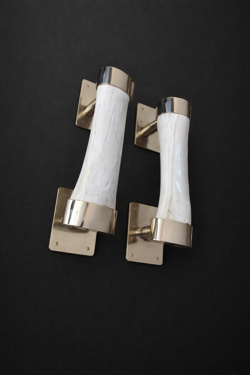 Bone Handle Oval Silver