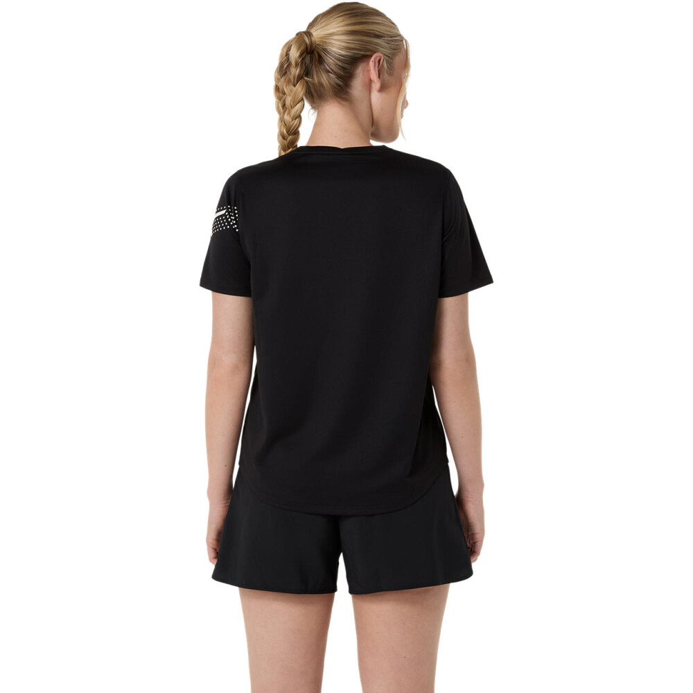 Polo Running Icon SS Top Mujer Performance Black