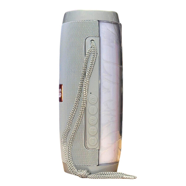 Parlante TG-157 Con Luces Y Bluetooth GRIS