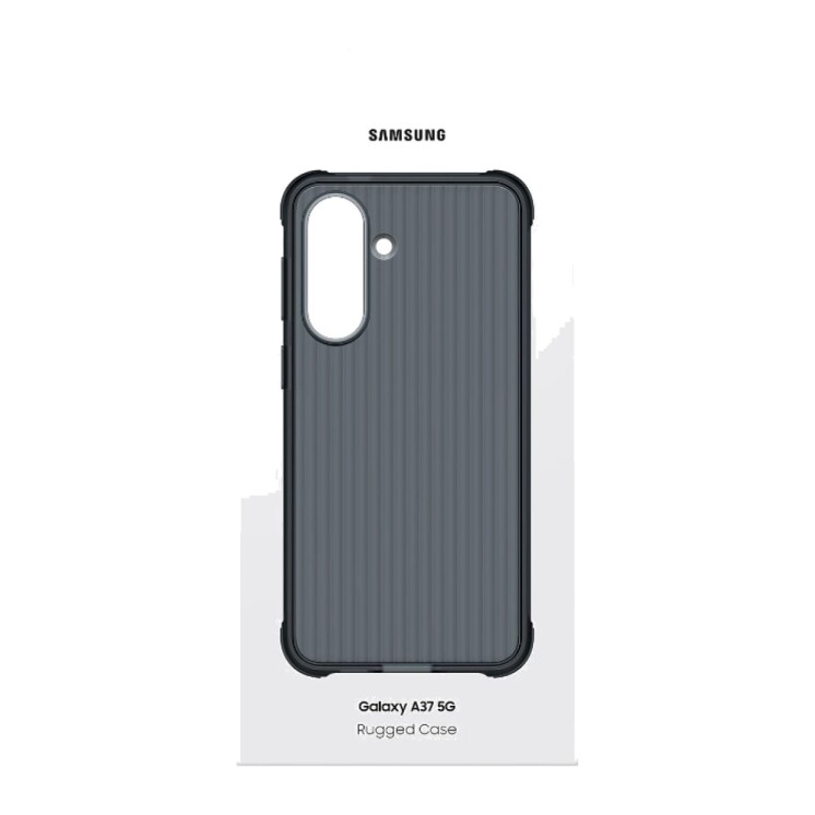 Funda Samsung Rugged Case Antigolpes para Galaxy A37 5G Black