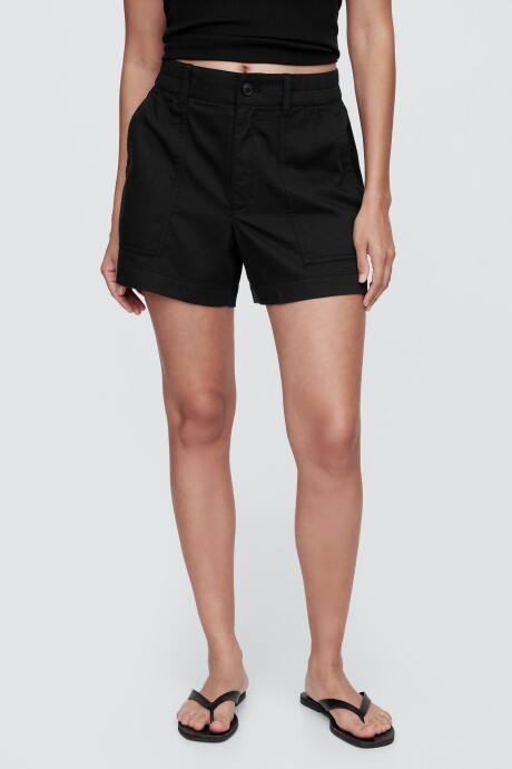 Pantalón Twill Mujer Black 1