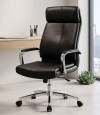 Silla de oficina Cromada Mariposa Vortex Negro
