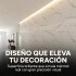 Placa PVC Símil Mármol Utilizables 2,2X1,22 Resistente 3Mm Mármol Blanco Gris Claro 1