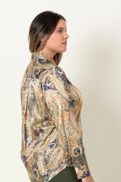 CAMISA PAISLEY Mostaza
