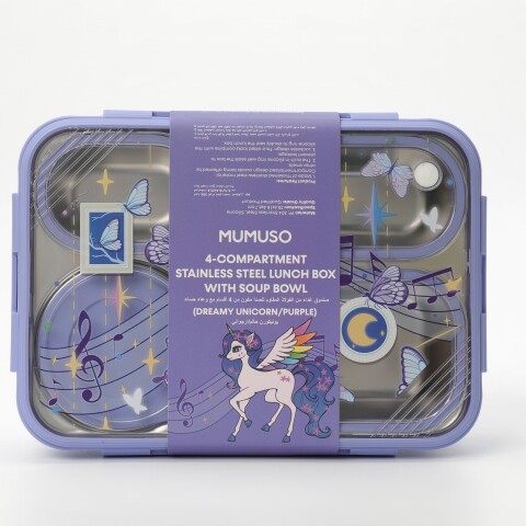 TUPPER DE ACERO INOXIDABLE UNICORNIO DE ENSUEÑO TUPPER DE ACERO INOXIDABLE UNICORNIO DE ENSUEÑO