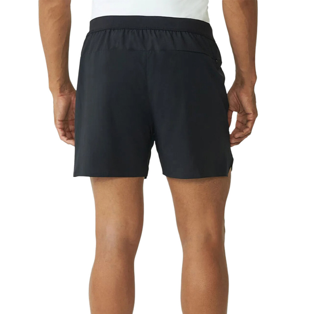 FILA Shorts Racer 5" para Hombre - Negro Negro