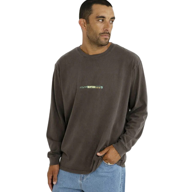 Remera Rhythm Subterranean Vintage - Negro Remera Rhythm Subterranean Vintage - Negro