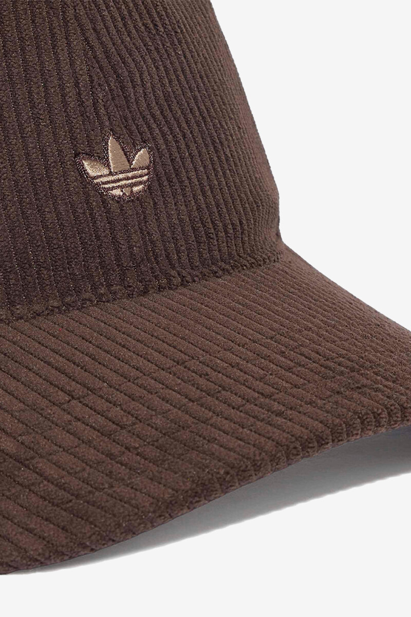 GORRA DE BÉISBOL DE CORDUROY Marron