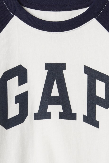 Remera Logo Gap Toddler Niño Navy Uniform