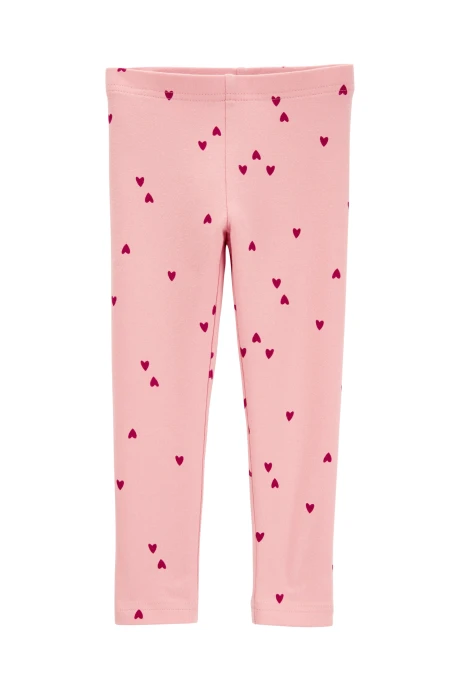 Calza de algodón, diseño corazones Calza de algodón, diseño corazones