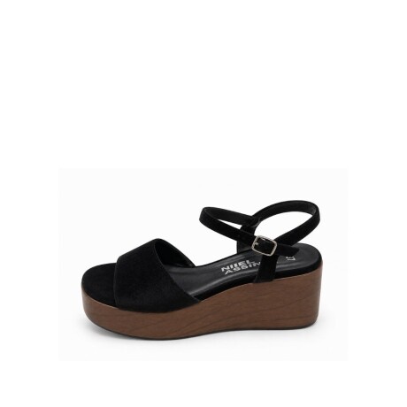 SANDALIA MECRA Negro